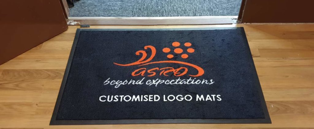 printed mat - ASRO Black