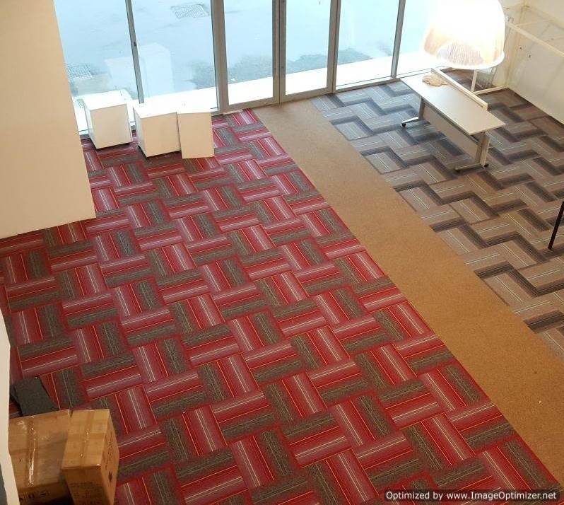 Carpet Tile Red