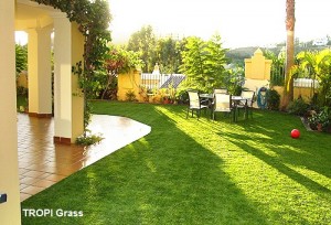 artificial grass outdoor tropi