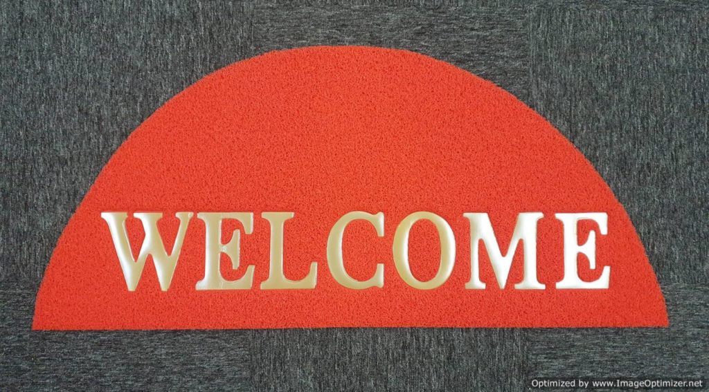 welcome mat