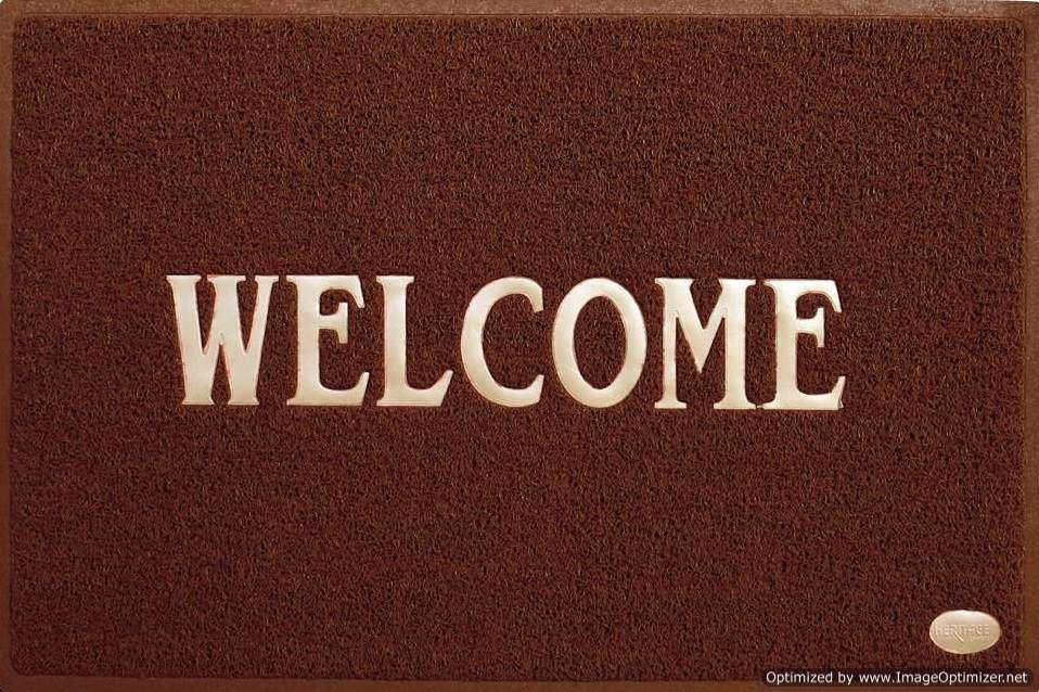 Welcome Mat - Brown