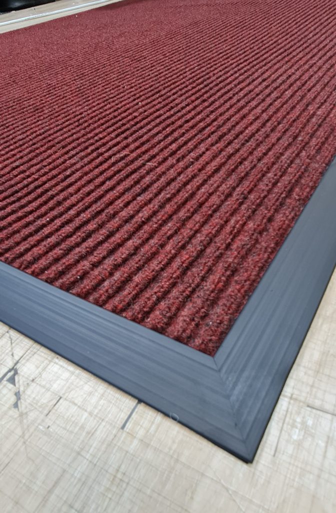Double Rib Mat Red
